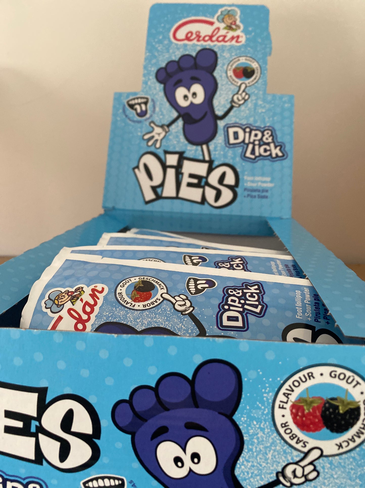 CERDAN SUCETTE PIED GOÛT FRUITS DES BOIS