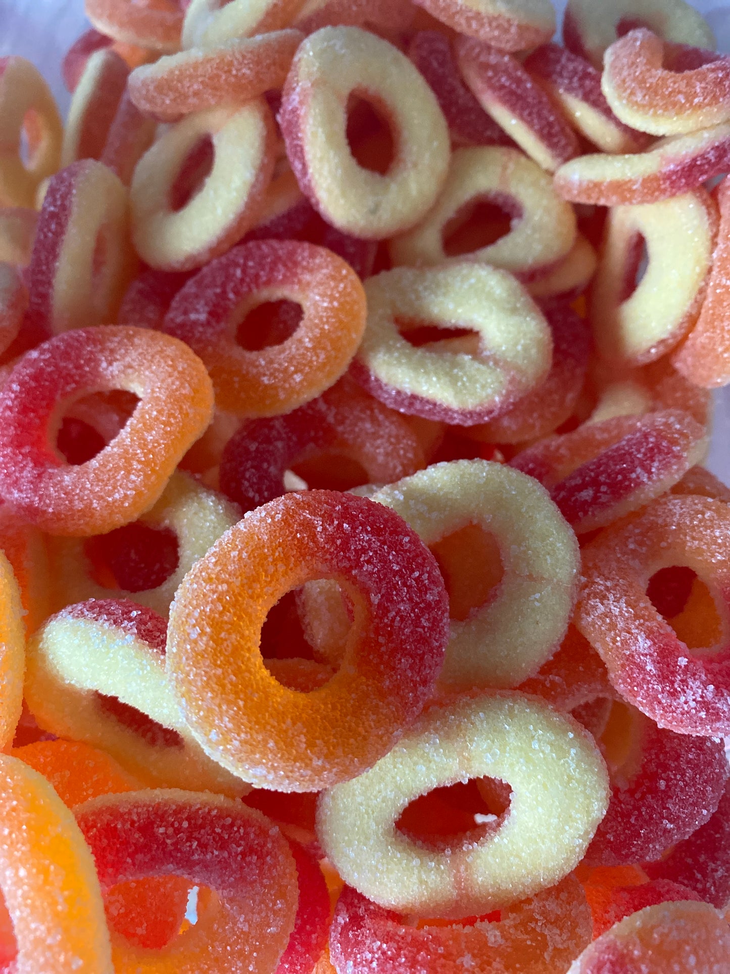 DULCEPLUS ANNEAUX SUCRES GOÛT PÊCHE