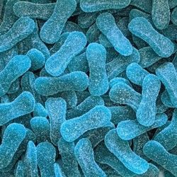 DULCEPLUS Langues BLEUES à la Framboise sucrées